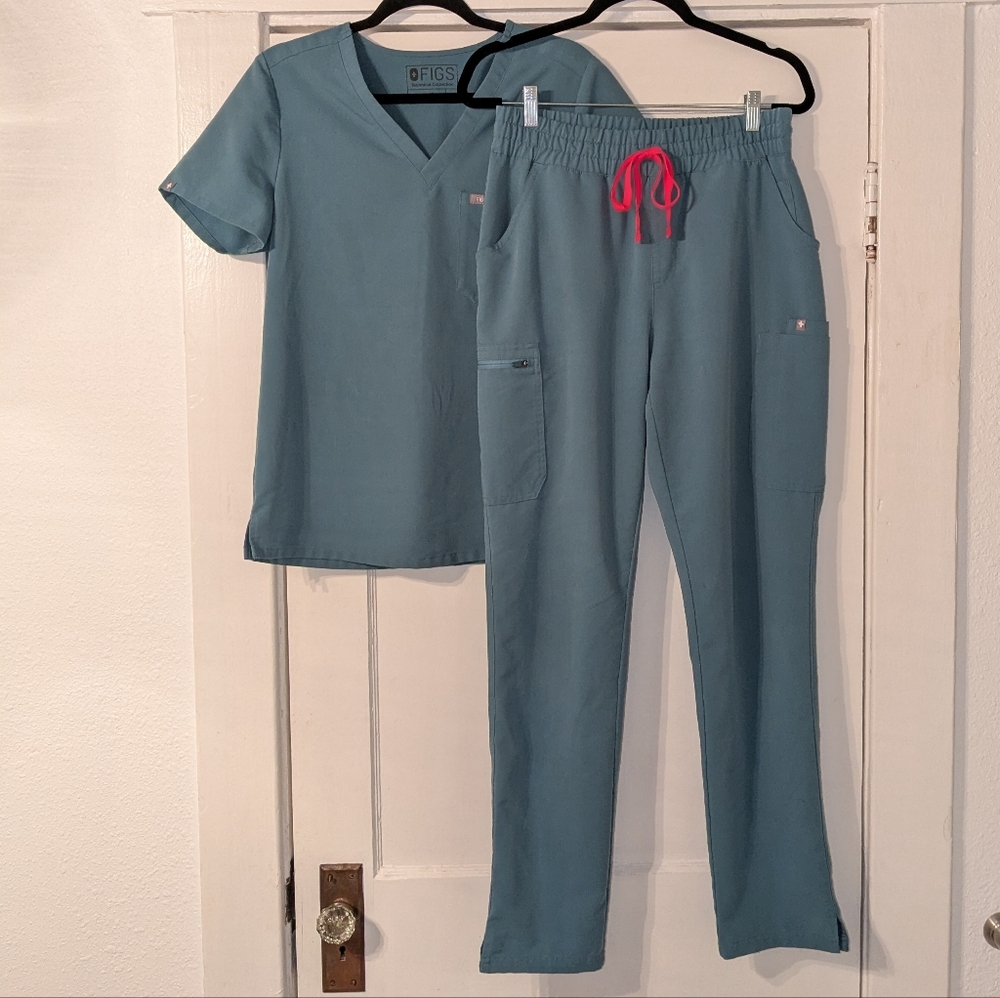 Figs Hydrogreen Scrub Set Medium Tall